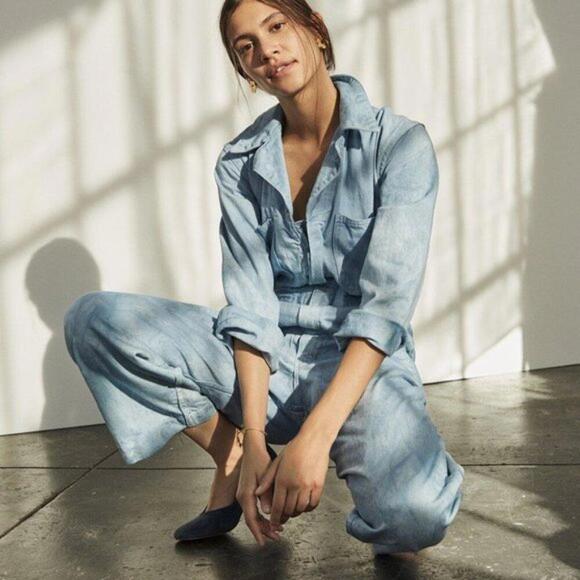 Madewell As Ever™ Vintage Coveralls True Indigo - Picture 2 of 6